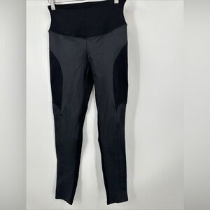 Yummie Women's Compact Cotton Shaping “Tommy” Leggings Black Size Medium
